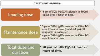 Magnesium sulphate therapy in Pregnancy for fetal neuroprotection | PPTX