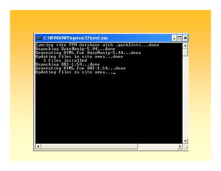 Caliber 2009 Tutorial Mgsree