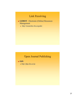 Open Source Web Content Management Technologies for Libraries