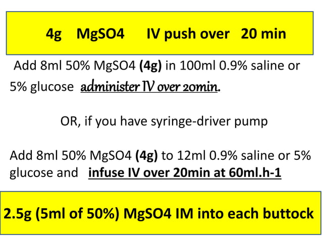 Magnesium Sulfate in Obstetrics | PDF | Pregnancy | Reproductive Health