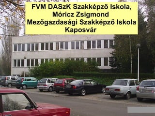 FVM DASzK Szakképző Iskola, Móricz Zsigmond  Mezőgazdasági Szakképző Iskola Kaposvár  