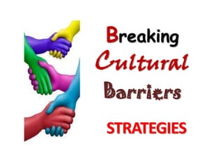 Breaking
Cultural
Barriers
 STRATEGIES
 
