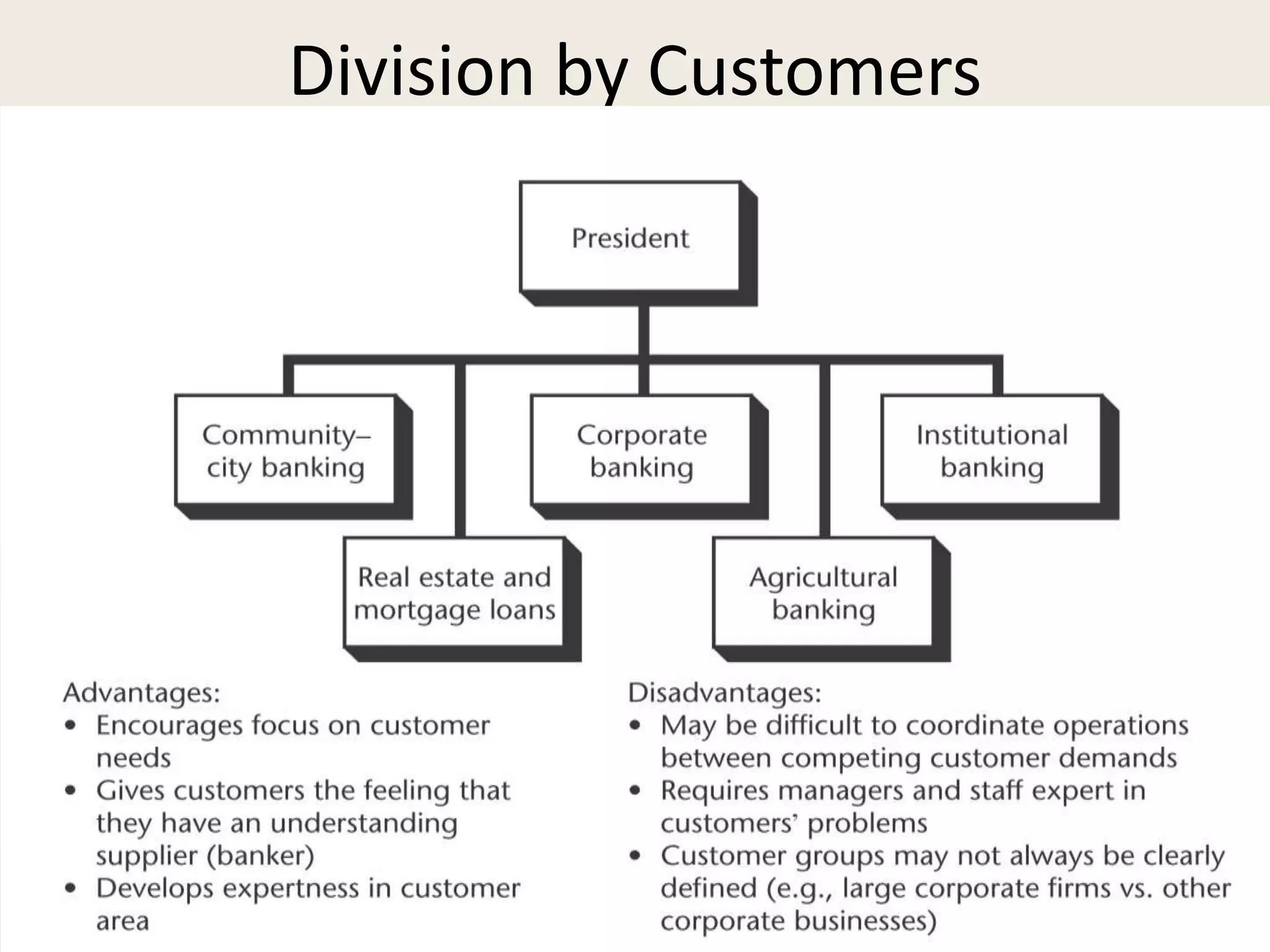 Division by Customers
 