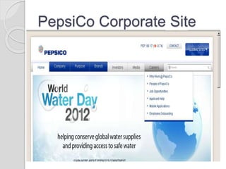 PepsiCo Corporate Site
 