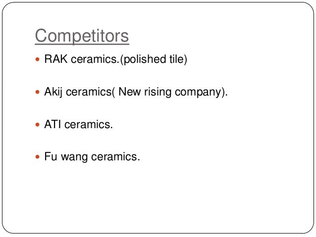 Business plan for ceramic company Business plan for ceramic company