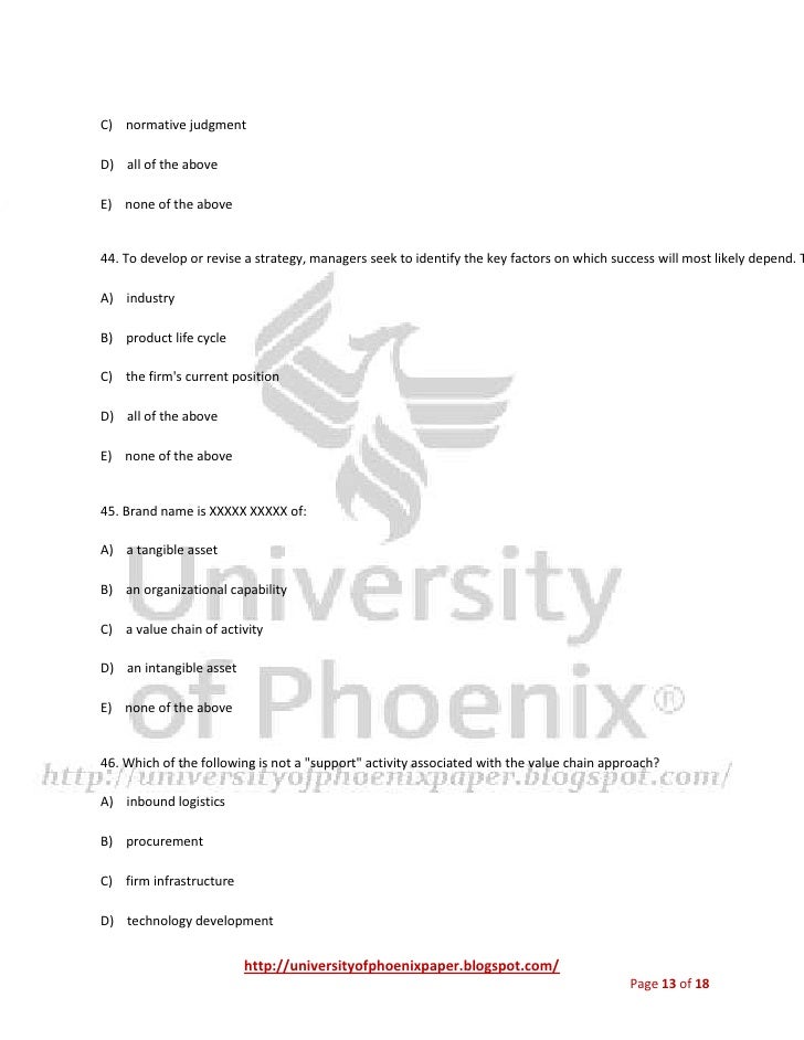 mgt 498 final exam study guide Mgt-498 final exam 1)in a survey of 50 corporations, which of the following was rated as a benefit of strategic management a clearer sense of. mgt 498 final exam study guide Mgt-498 final exam 1)in a survey of 50 corporations, which of the following was rated as a benefit of strategic management a clearer sense of.