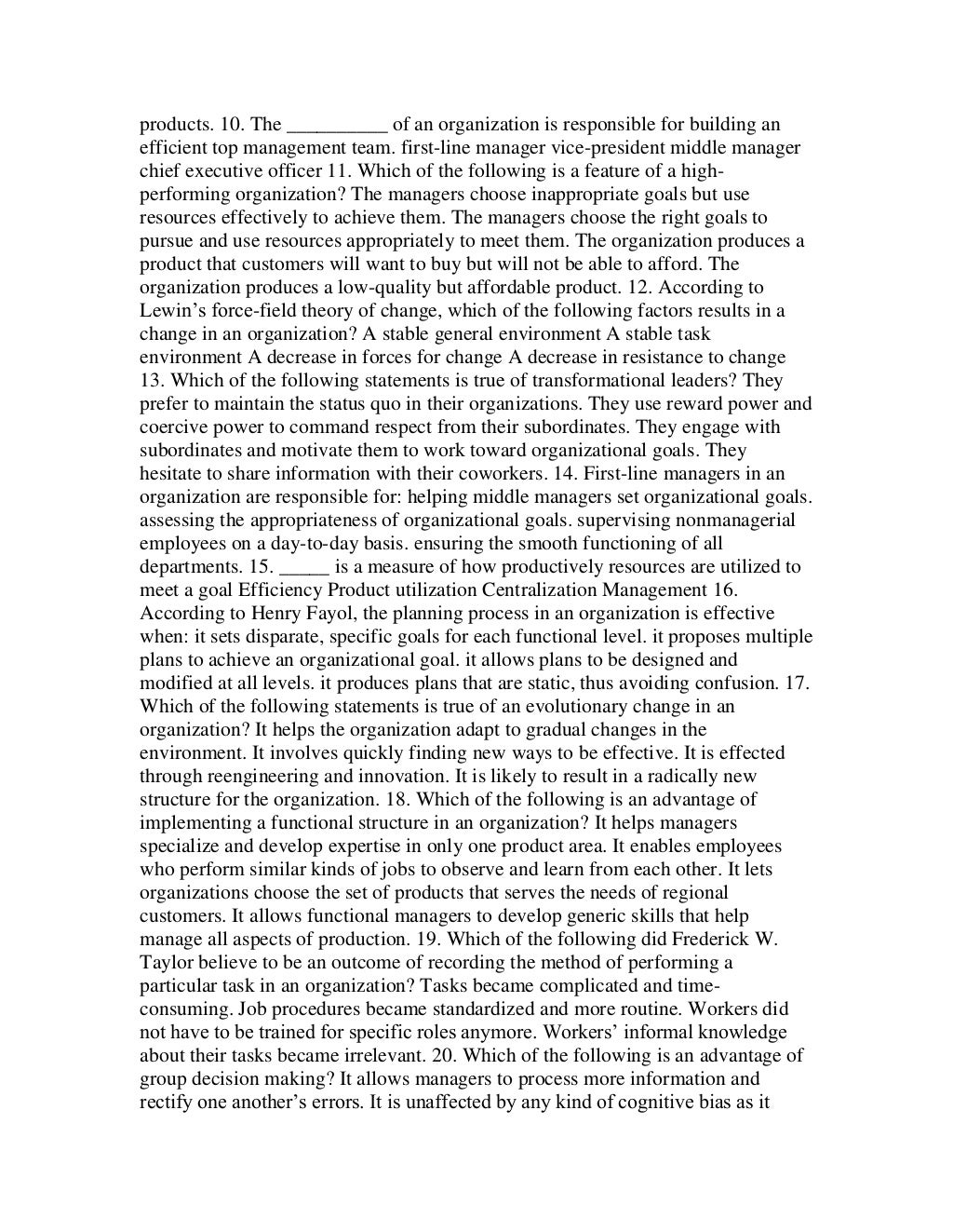 Mgt 521 final exam latest 07 picture