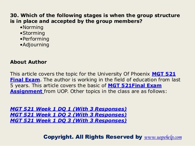 mgt 230 final exam week 5 answers only We offer mgt 230 week 1 week 5 individual and team assignments and here also find mgt 230 dq and entire course study materials mgt 230 final exam guide latest. mgt 230 final exam week 5 answers only We offer mgt 230 week 1 week 5 individual and team assignments and here also find mgt 230 dq and entire course study materials mgt 230 final exam guide latest.