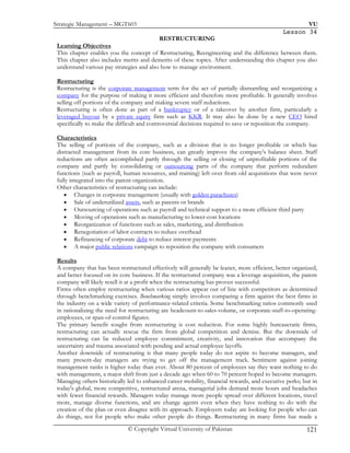 Strategic Management (Lecture 1  45)