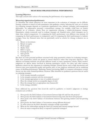 Strategic Management (Lecture 1  45)