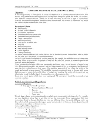 Strategic Management (Lecture 1  45)