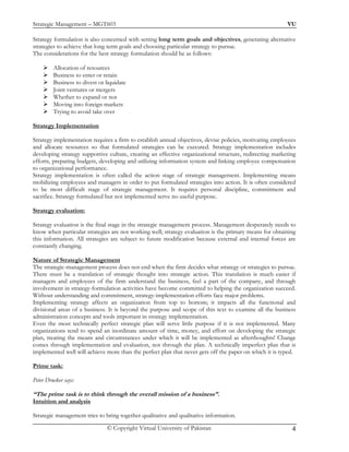 Strategic Management (Lecture 1  45)