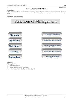 Strategic Management (Lecture 1  45)