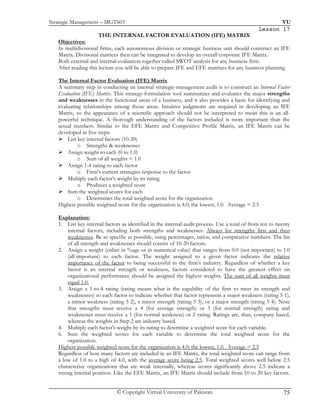 Strategic Management (Lecture 1  45)