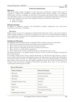 Strategic Management (Lecture 1  45)