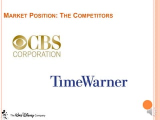 MARKET POSITION: THE COMPETITORS
 