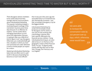 Teradata: Top Marketing Experts Share Tips on Achieving Individualized Marketing