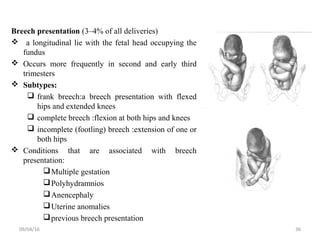 Management of abnormal labor & partograph | PPT