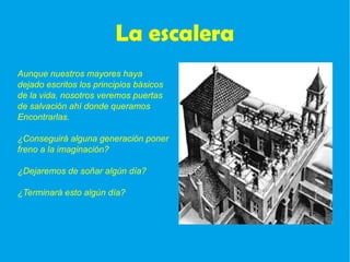 Pero cinco ..., con los cinco sentidos nos sumergimos en un torbellino de sensaciones que nos llevan a buscar el sosiego.   ¿Y no es una paradoja que cuando pretendemos buscar cierto descanso, el placer sosegado, tomamos los sentidos uno a uno? Oímos la música con los ojos cerrados. Olemos el vino antes de saborearlo 