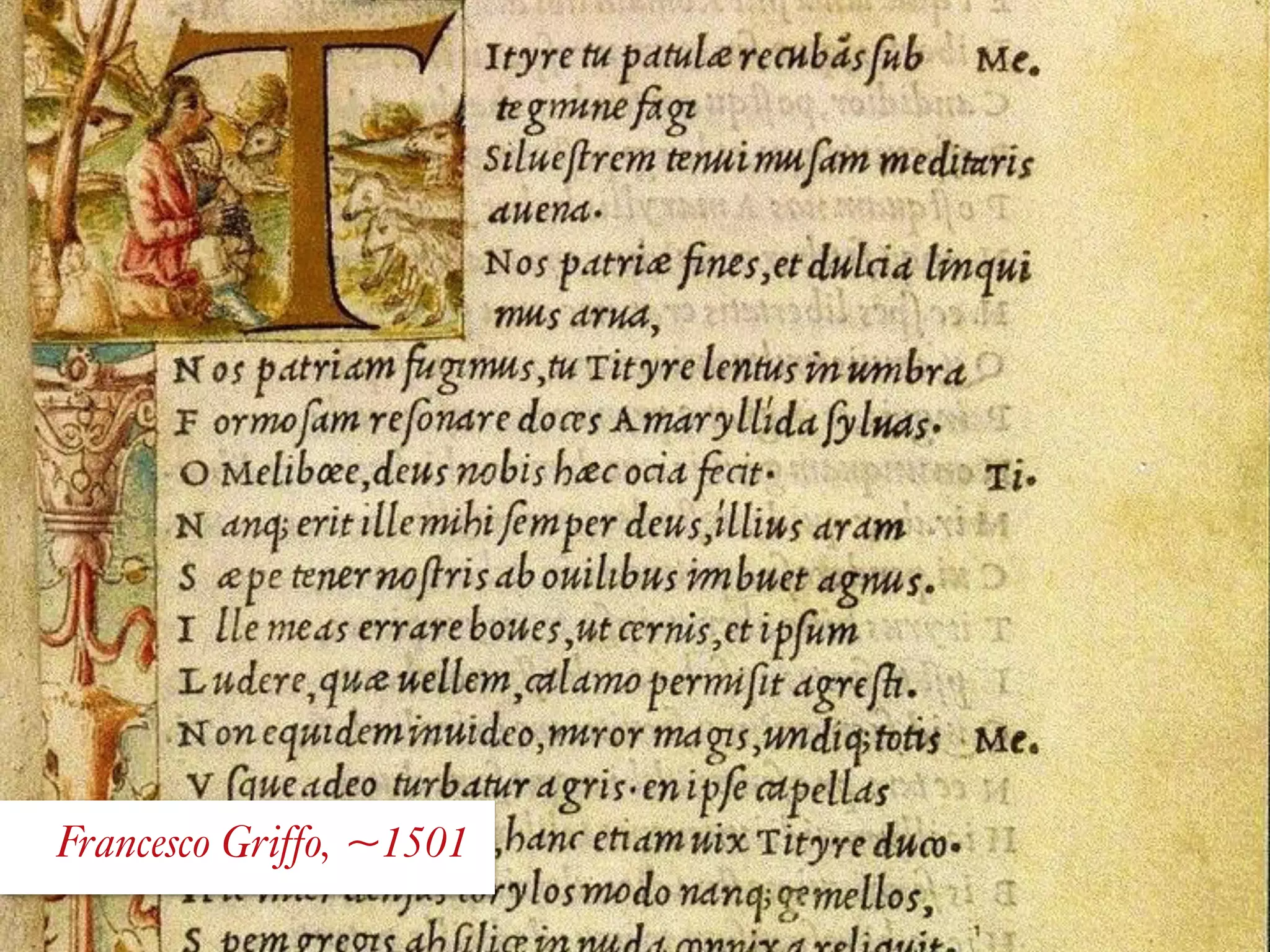 Francesco Griffo, ~1501
 