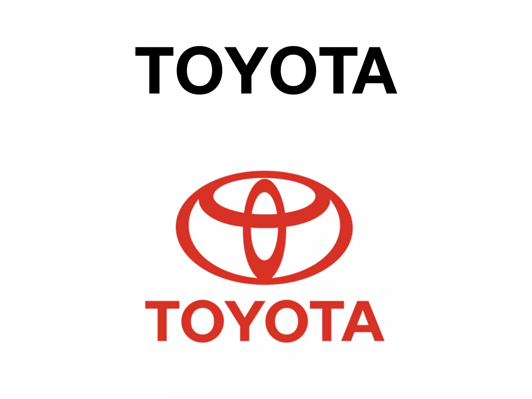 TOYOTA
 