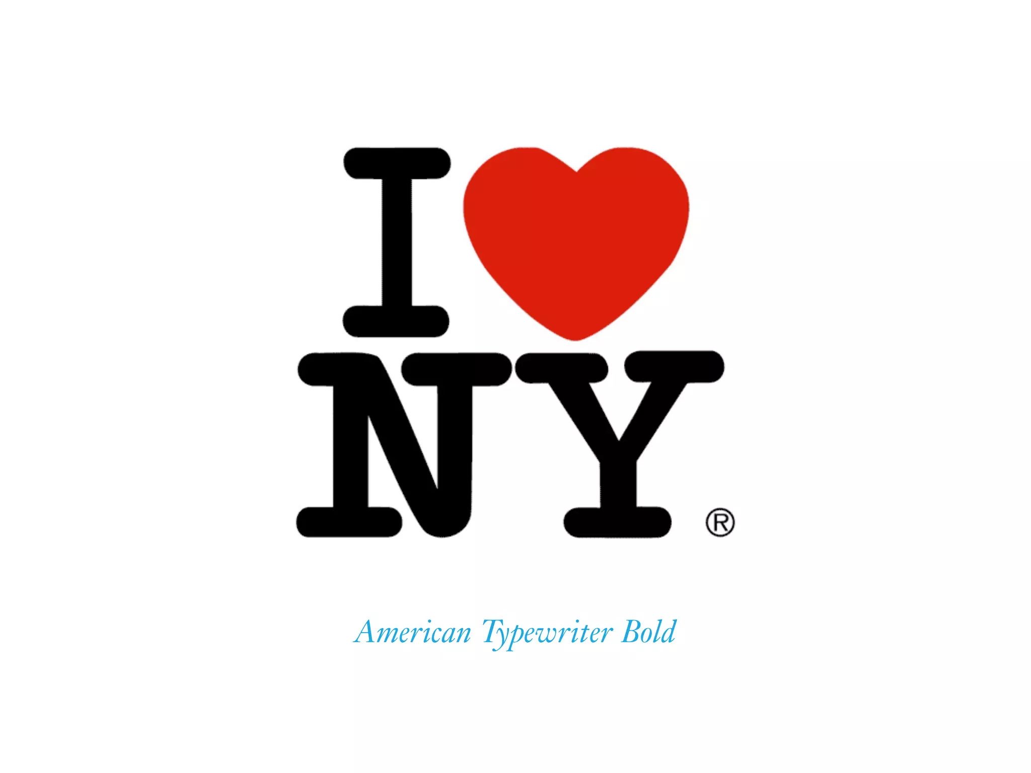 American Typewriter Bold
 