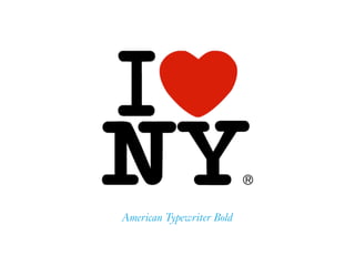 American Typewriter Bold
 