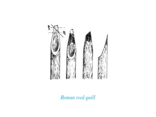 Roman reed quill
 