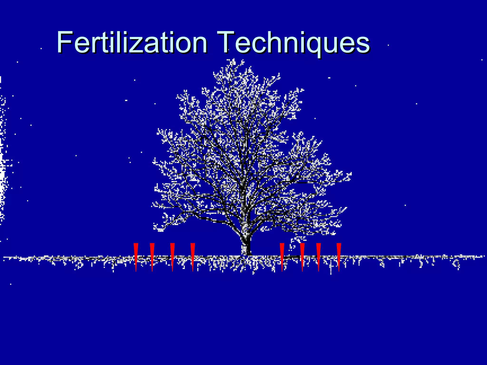 Fertilization Techniques 