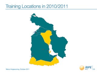 Training Locations in 2010/2011




Marco Hogewoning, October 2011    23
 