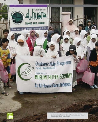 12       Waisenprojekt




WAISEN
                         Gemeinsames Foto vor dem Waisenhaus. Alle Kinder
                         haben Geschenke bekommen.
 