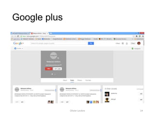 Google plus
Olivier Leclère 14
 