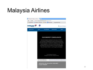 Malaysia Airlines
Olivier Leclère 20
 