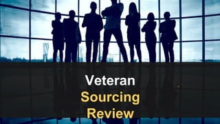 Veteran
Sourcing
Review
 