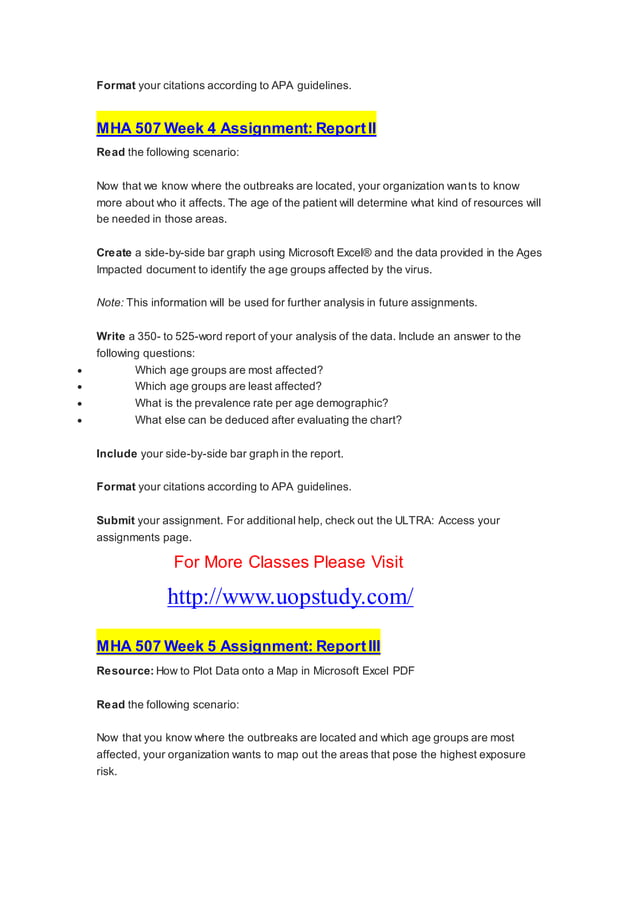 Mha 507 mha507 mha 507 best tutorials guide uopstudy.com