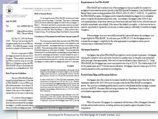 FHA HAMP




   Developed & Presented by the Mortgage & Credit Center, LLC
 