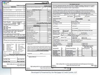 Developed & Presented by the Mortgage & Credit Center, LLC
 