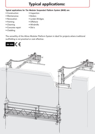 Modular Suspended Platform Systems | PDF