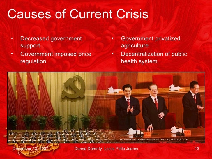 Mhc 720 Jh01 Health Care Systems Health Care In China 121307 slideshare - 웹