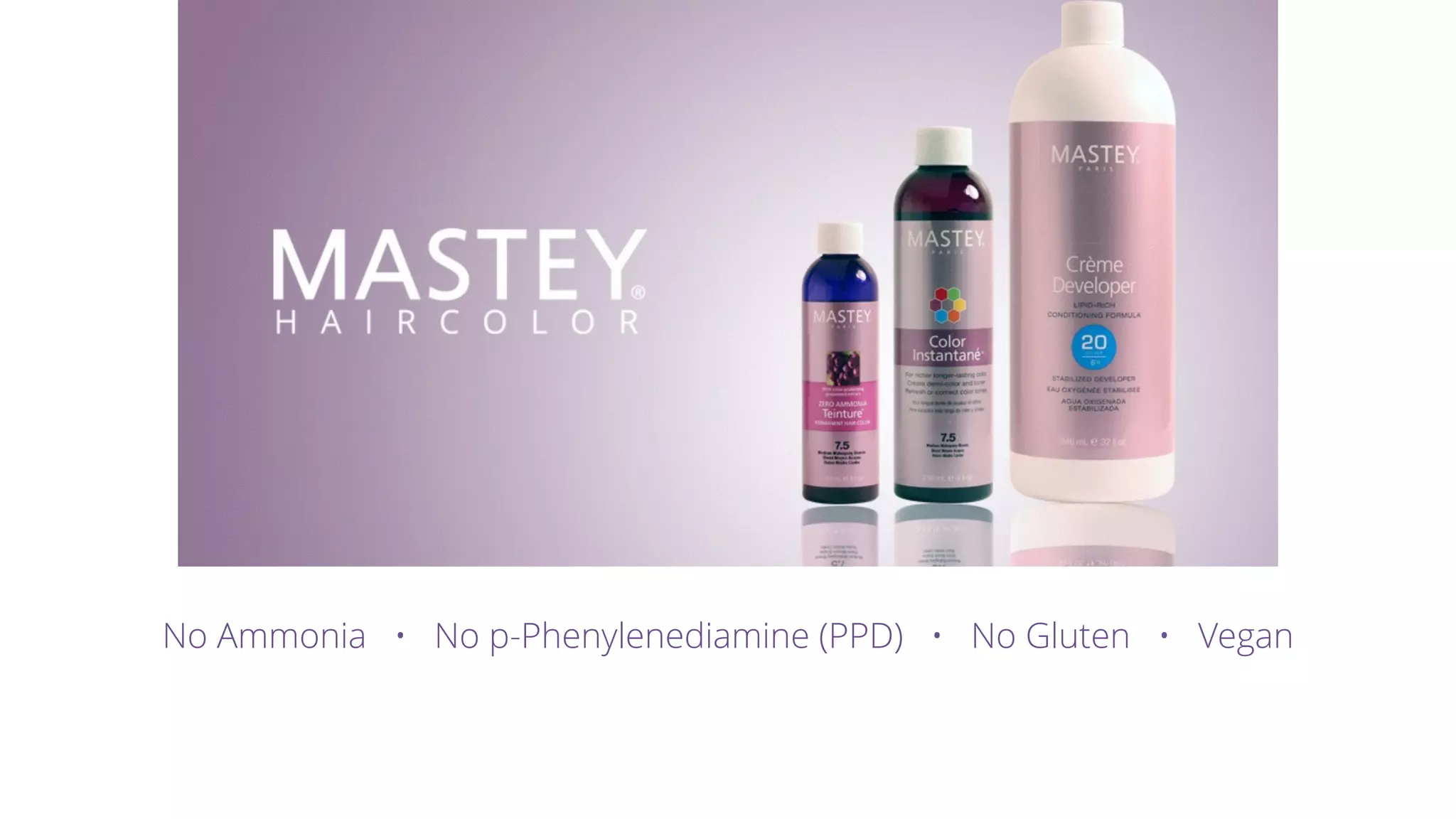 Mastey Hair Color Certification No Ammonia No PPD Hair Color Introduction PPT