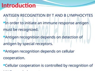MHC 22.ppt MHC and antigen presentationntation | PPT