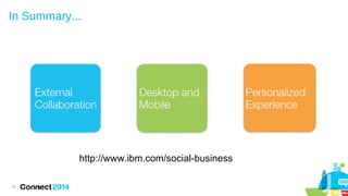 In Summary...

http://www.ibm.com/social-business
39

 