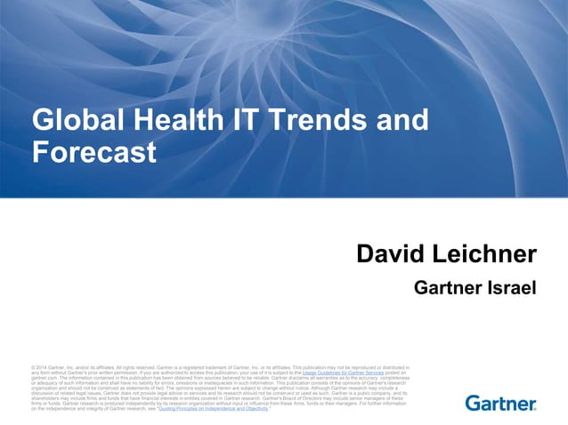 mhealth Israel conference_Gartner_ David Leichner_Dec 15, 2014 PPT
