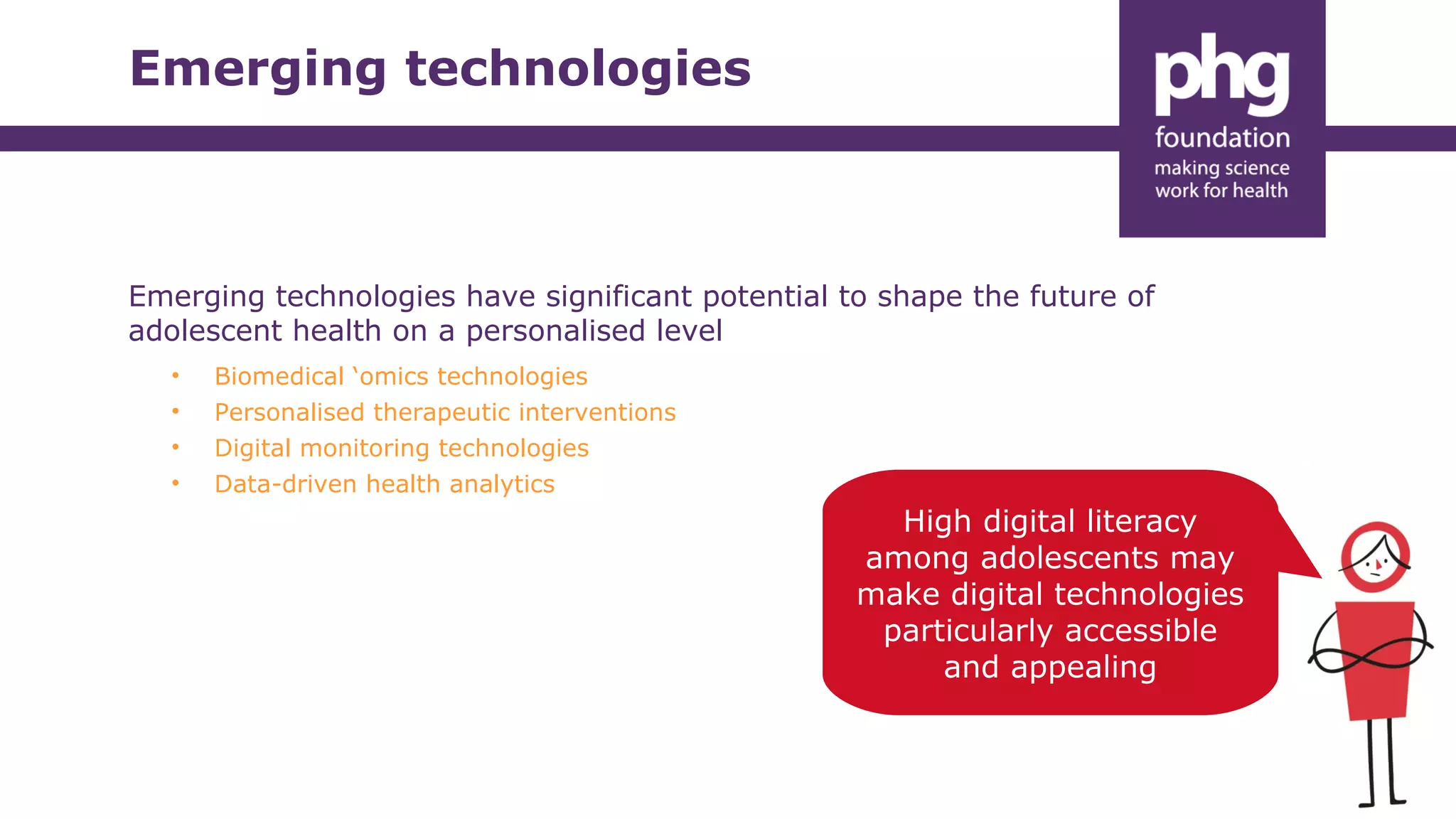My Healthy Future - the future of adolescent health | PPT