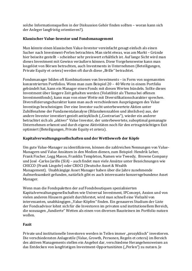 Strategic Investments Mit