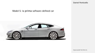 Model S: la prima software defined car
Daniel Ponticello
Image copyright: Tesla Motors Inc.
 