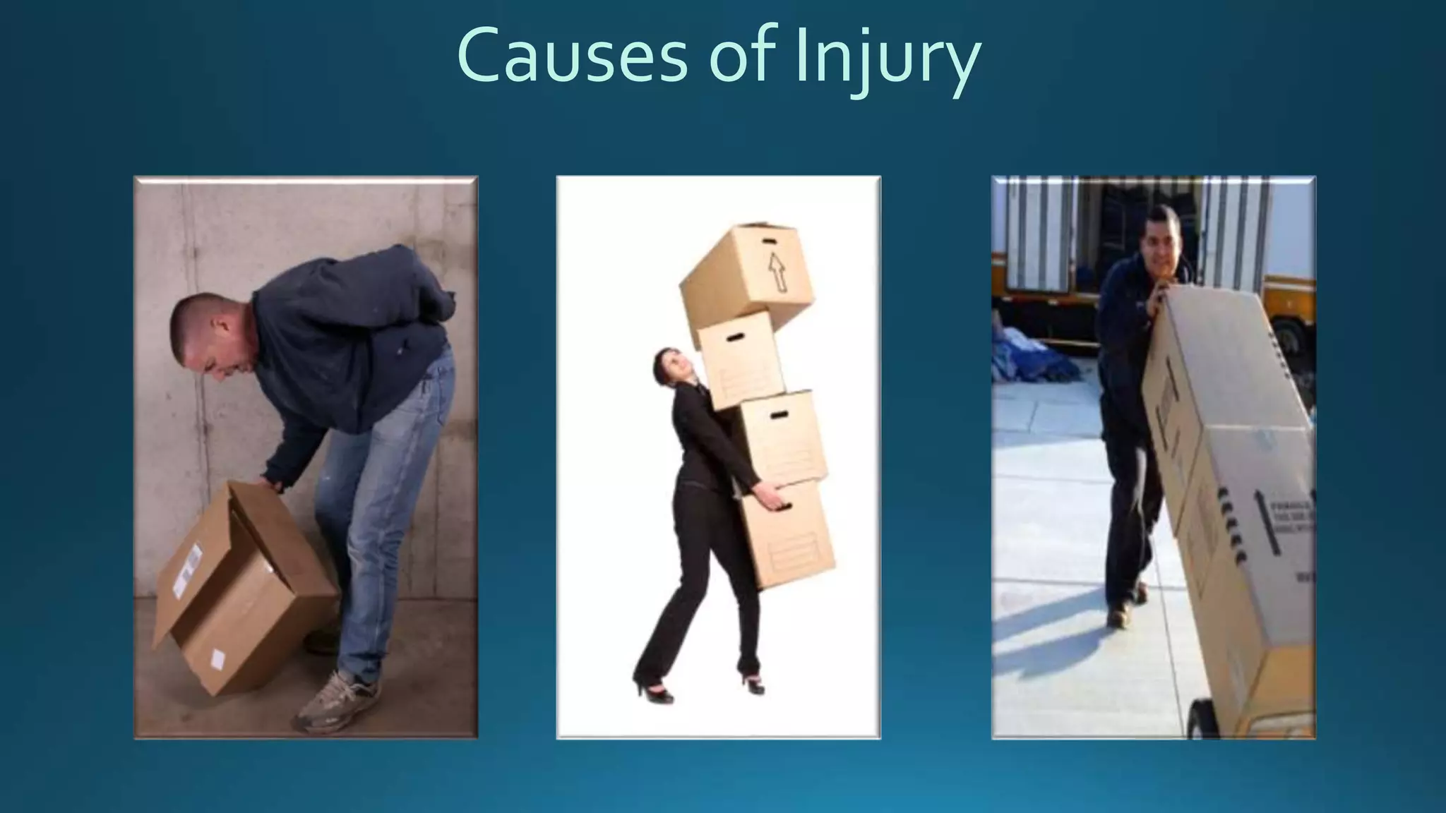 Causes of Injury
 