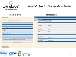 35
Archivio Storico Comunale di Soleto
Scheda in breve Scheda estesa
 
