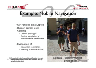 Example: Mobile Navigation
 