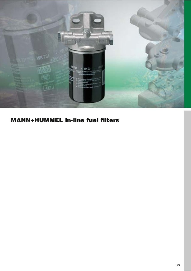 MANN Filter ไส้กรองคุณภาพ duplex fuel filter mann hummel 
